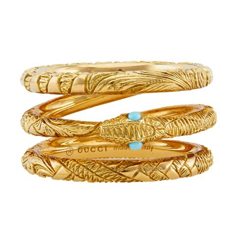 gucci ouroboros ring in gold|Gucci turquoise ring.